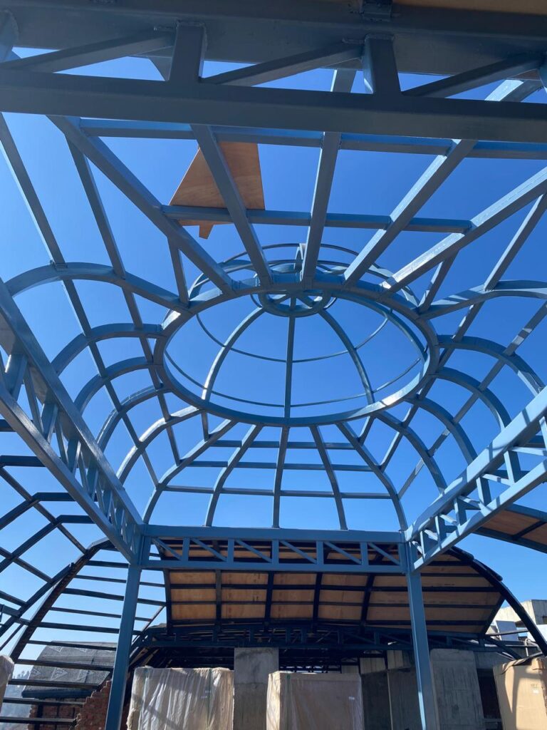 prefab central roof top structure 2